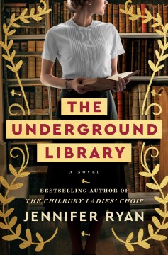 book cover for The underground library : a novel