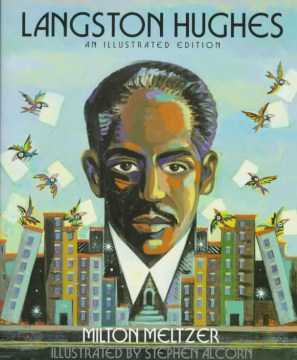 book cover for Langston Hughes