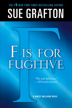 book cover for F is for fugitive : a Kinsey Millhone mystery