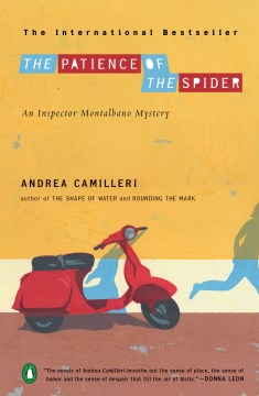 book cover for The patience of the spider