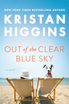 book cover for Out of the clear blue sky