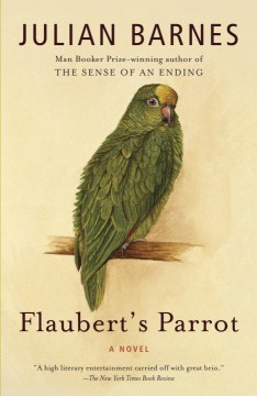 book cover for Flaubert's parrot