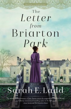 book cover for The letter from Briarton Park