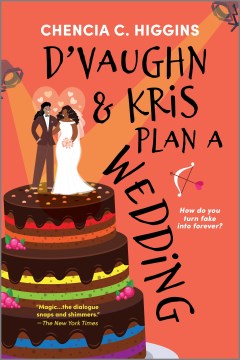 book cover for D'Vaughn and Kris plan a wedding