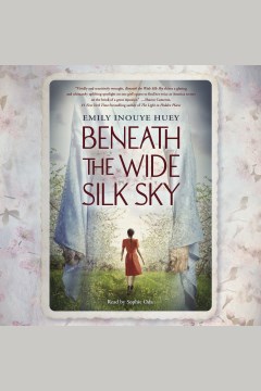 book cover for Beneath the wide silk sky/ [downloadable audiobook]