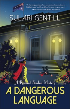 book cover for A dangerous language