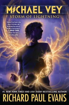 book cover for Michael Vey : storm of lightning