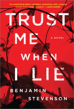 book cover for Trust me when I lie : a novel