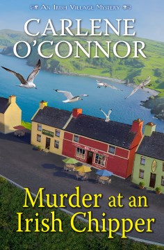 book cover for Murder at an Irish chipper