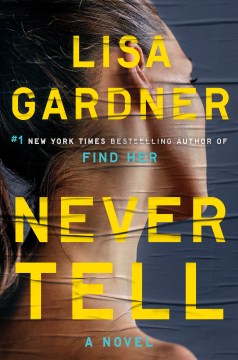 book cover for Never tell : a novel