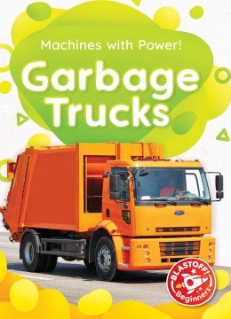 book cover for Garbage trucks