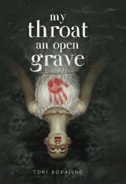 book cover for My throat an open grave