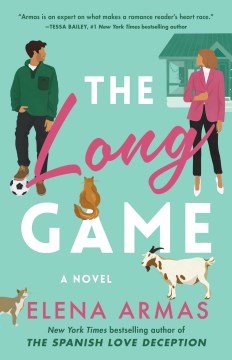 book cover for The long game : a novel