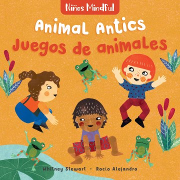 book cover for Animal antics = Juegos de animales