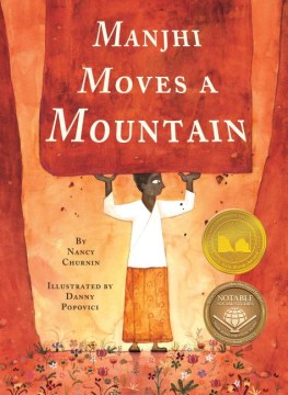 book cover for Manjhi moves a mountain