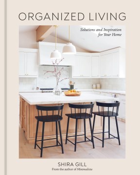 book cover for Organized living : solutions and inspiration for your home