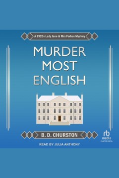 book cover for Murder most english : A 1920s lady jane and mrs forbes mystery/ [downloadable audiobook]
